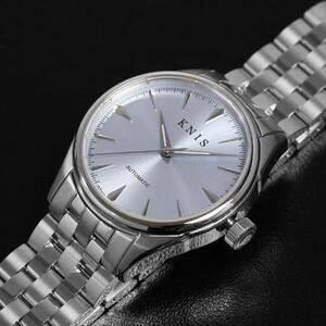 【KNIS KYOTO】サンレイダイアル 日本製/自動巻き/腕時計/アイスブルー｜京都発 腕時計 ブランド おしゃれ 人気