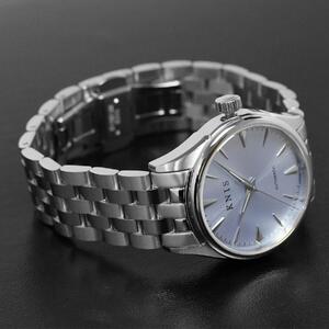 【KNIS KYOTO】サンレイダイアル 日本製/自動巻き/腕時計/アイスブルー｜京都発 腕時計 ブランド おしゃれ 人気