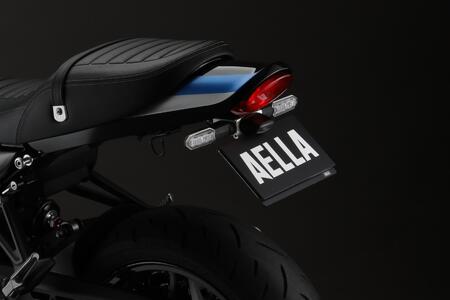 【AELLA】Kawasaki Z900RS｜ショートナンバープレートホルダー  AE-74025｜京都 バイクギア カスタムパーツ 人気ブランド ﾊﾞｲｸ