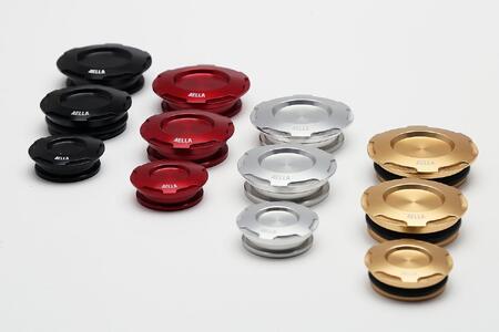 【AELLA】Kawasaki Z900RS /cafe|フレームプラグ AE-78002 【カラー: ブラック】|京都 バイクギア カスタムパーツ 人気ブランド バイク