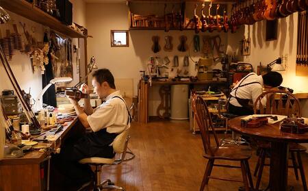 【高島屋選定品】〈Liuteria-TAKADA〉アトリエ製マエストロ監修の入門用バイオリンセット