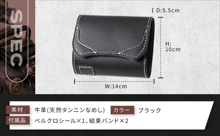 【デグナー】全別体式レザー ETCケース [SB-34A] ブラック｜京都 バイクギア 人気ブランド バイク