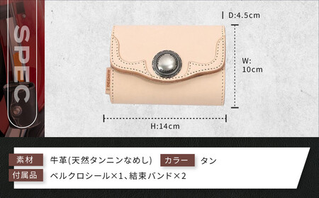 【デグナー】レザー ETCケース [SB-45] タン｜京都 バイクギア 人気ブランド バイク