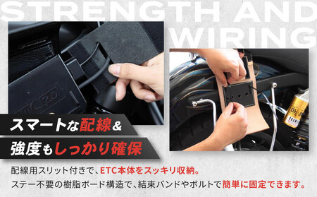 【デグナー】シンセティック レザー ETCケース [DSB-12] ブラックーレッド｜京都 バイクギア 人気ブランド バイク