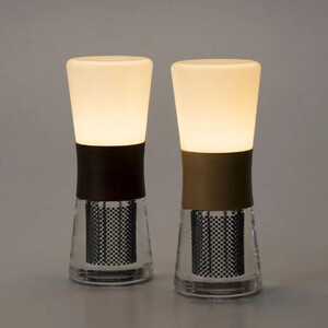 【世界初の全方位受光ソーラー】スフェラーランタン（砂時計型のソーラーランタン）＜ハードメイプル＞［ 京都 世界初 太陽電池 スフェラ―パワー ランプ アウトドア キャンプ  災害用 電気 間接照明 照明 ふるさと おしゃれ かっこいい 京都 通販 送料無料 ふるさと納税 ］