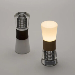 【世界初の全方位受光ソーラー】スフェラーランタン（砂時計型のソーラーランタン）＜ハードメイプル＞［ 京都 世界初 太陽電池 スフェラ―パワー ランプ アウトドア キャンプ  災害用 電気 間接照明 照明 ふるさと おしゃれ かっこいい 京都 通販 送料無料 ふるさと納税 ］