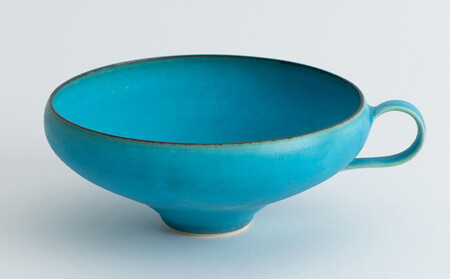 【瑞光窯-ZUIKOU-】スープカップ ペアセット(ターコイズブルー/青)|京都 清水焼 食器 おしゃれ 人気
