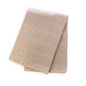 【龍村美術織物】光波帯(鱗巴桜段文)