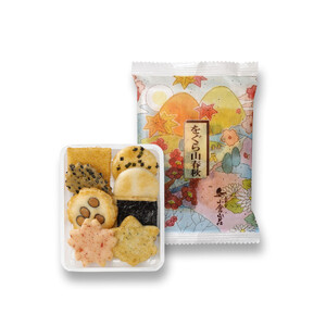 をぐら山春秋 詰め替え袋 8ヶ入り×20袋|京都 おかき 人気セット お菓子 ギフト お菓子
