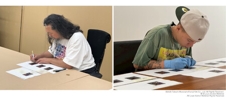 【ふるさと納税限定セット】12 inchレコード盤『LV MURAKAMI』トレーディングカード2パック入り