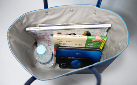 【池内友禅】SOMEA brume レザートートL(タンゴブルー)