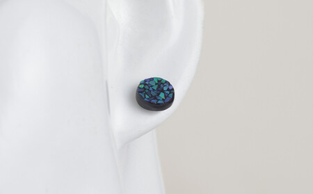 【嵯峩螺鈿野村】フラグメントピアス|京都 老舗 伝統工芸 漆器 ジュエリー