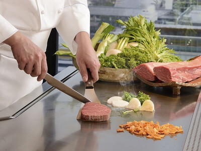 【ホテルグランヴィア京都/15階 鉄板焼 五山望 】レストランペアチケット(ディナー)|駅直結 人気ホテル 食事券