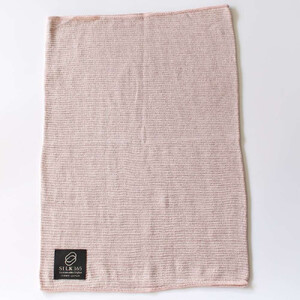 【伊と幸】《白生地の老舗が贈る》シルクニット腹巻き(ピンク)｜京都 人気腹巻き ルームウェア