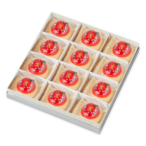 【鼓月】摘み果 林檎 12個入｜京都 和菓子 有名店 人気セット 和菓子