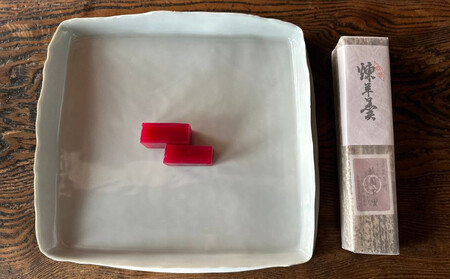 【するがや祇園下里】煉羊羹1本(400g)｜京都 羊羹 ようかん 和菓子 人気 スイーツ