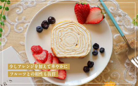 【京都フレーバーズ】ミルクレープロール プレーン｜人気スイーツブランド ご褒美スイーツ