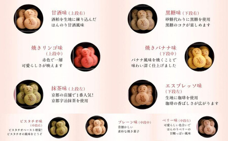 【京・月待庵】宝石箱 2段(おもちゃ、だるま)｜京都 老舗 駄菓子 人気セット［ あられ 金平糖 クッキー 可愛い おすすめ お菓子 和菓子 ギフト プレゼント 贈答 お取り寄せ 送料無料］