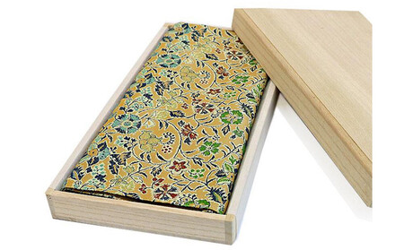 【高島屋選定品】＜龍村美術織物＞早雲寺テーブルセンター（1号サイズ・金）