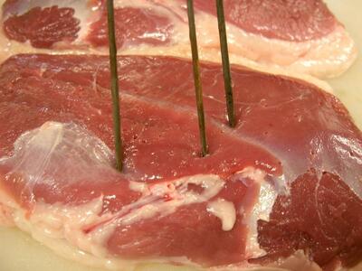 【京料理 坂安】鴨ロース（片身ブロック）