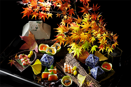 【ミシュラン掲載】京都吉兆 嵐山本店 ランチ・ディナー共通コース 3名様（1年間有効） お店でふるなび美食体験 FN-Gourmet313450