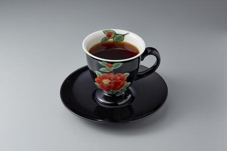 京焼　陶あん　コーヒーカップ&ソーサーセット 小川珈琲×京焼・清水焼（陶あん）】京焼・清水焼カップ＆ソーサー