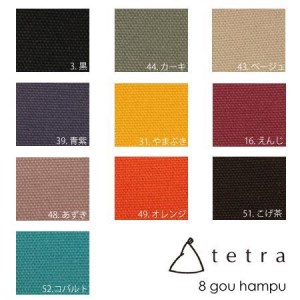 【大東寝具】tetra 8号帆布（レギュラーサイズ）【ビーズクッション座椅子】（黒）