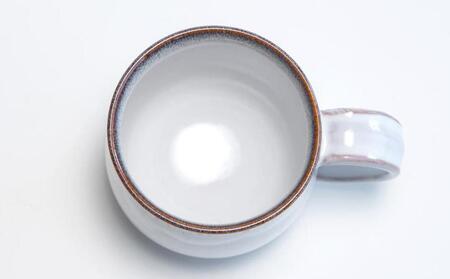 【晋六窯】白萩海鼠釉薬マグカップ｜京都 マグカップ 食器