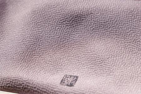 【宮井】正絹ふろしき 四季の色(淡口紫)二幅 桐箱入り