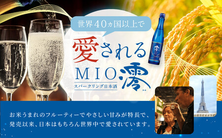 【宝酒造】松竹梅白壁蔵「澪」スパークリング清酒(300ml×12本)|日本酒 人気セット 日本酒