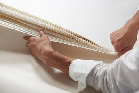 【尚雅堂】黒谷 和綴じクロック（未晒）～made in Kyotoの新しい掛け時計～