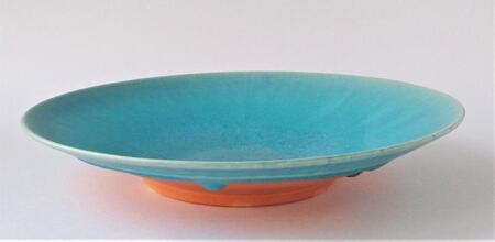 【ギャラリー洛中洛外】目の覚めるような青色が美しく食材が映える碧彩7.5寸皿