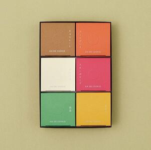 【都松庵】あんこ屋の「生あん」を使用！ANDECOOKIE 6pcs［ 京都 スイーツ クッキー おいしい 人気 おすすめ お取り寄せ お菓子 洋菓子 ］