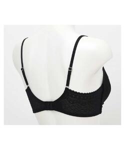 【ウンナナクール】364 レース<Lサイズ>ブラック1枚|京都 ワコール インナーブランド ラクときれいを叶えるノンワイヤーブラジャー 人気