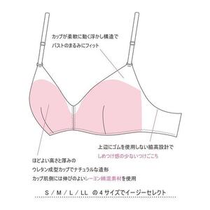 【ウンナナクール】364 シンプル+レース+コットン<Sサイズ>ブラック 3枚セット【ワコール】