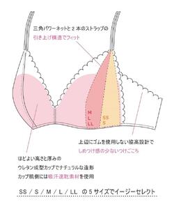 【ウンナナクール】364 シンプル+レース+コットン<Mサイズ>ベージュ 3枚セット【ワコール】