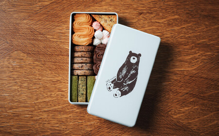 【cafe marble】クマのクッキー缶とドリップバッグ5個 (カフェマーブル)