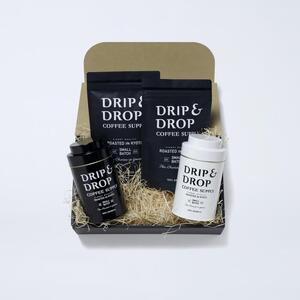 【DRIP&DROP COFFEE SUPPLY】コーヒー挽き豆(ペーパーフィルター挽き)(オリジナル缶入り)