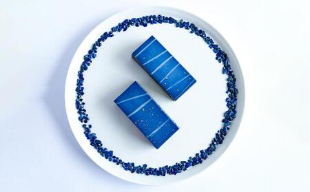 【ウサギノネドコ】鉱物スイーツ ラピスラズリのオペラ