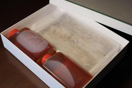 【三味洪庵】年越し蕎麦2人前つゆ付き(かけそば)