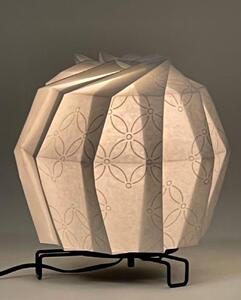 【イノベーティブクラフトワークス】折灯華 BONBORI maru -L- 京からかみ 平置きタイプ