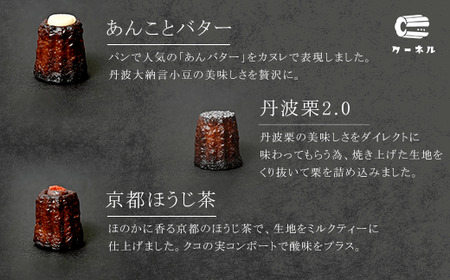 京都奥丹波カヌレ (9個入り) カヌレ スイーツ お菓子 栗 洋菓子 デザート 京都府 福知山市
