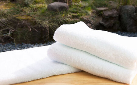 白フェイスタオル　厚手の贅沢タオル　10枚セット 【たおる小町】　