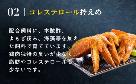 国産鶏肉 手羽先 1.92kg（480g×4袋）小分け ［7営業日以内発送］ 【京丹波あじわいどり】 