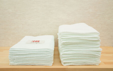 フェイスタオル （白）10枚  乾きやすいフェイスタオル