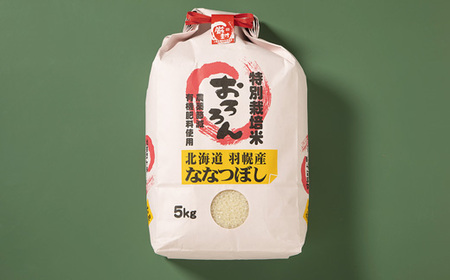 令和5年産・新米】北海道羽幌産 特別栽培米ななつぼし5kg【08119