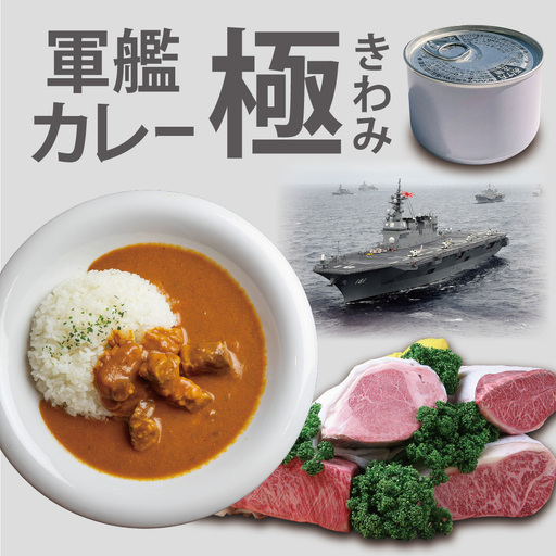 カレー 缶詰 軍艦カレー極 3缶セット