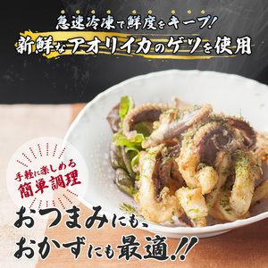 天然地取りアオリイカ ゲソ唐揚げ 100g×5P