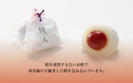 銘菓 綾人詰め合わせ 10個入り ： 和菓子 梅 白あん 餅菓子