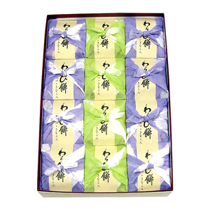 わらび餅 12個入り 【 京都 綾部 グルメ スイーツ デザート セット 和菓子 わらび餅 餅 老舗 個包装 お茶請け 贈答 贈り物 ギフト プレゼント 】